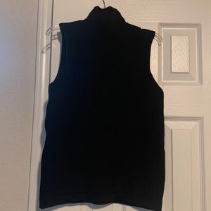 Linda Allred for Ellen Tracy Black Sleeveless Turtleneck Petite